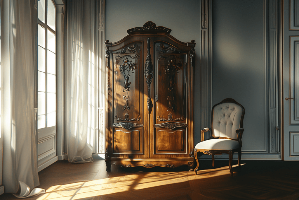 Armoire provençale Louis XV